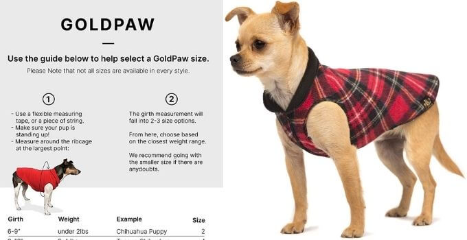 Gold Paw Duluth Double Fleece Dog