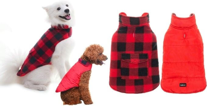 SCENEREAL Dog Winter Clothes