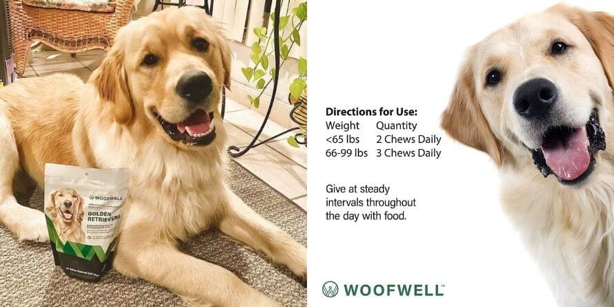 WoofWell Golden Retriever Health Supplement