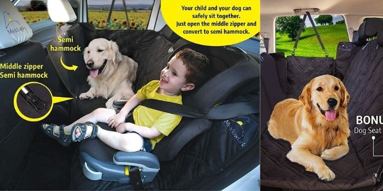 Meadowlark Premium Hammock Dog Car Seat Cover