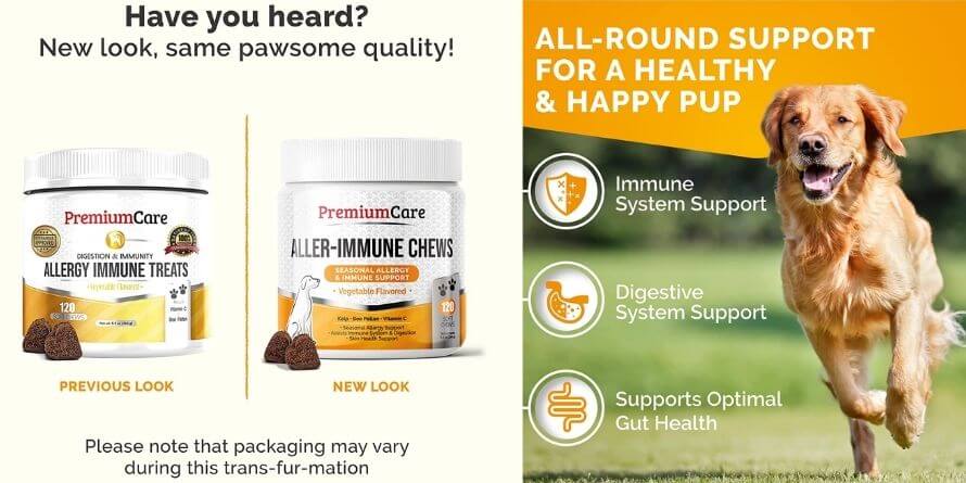 Premium Care Dog Allergy Chews