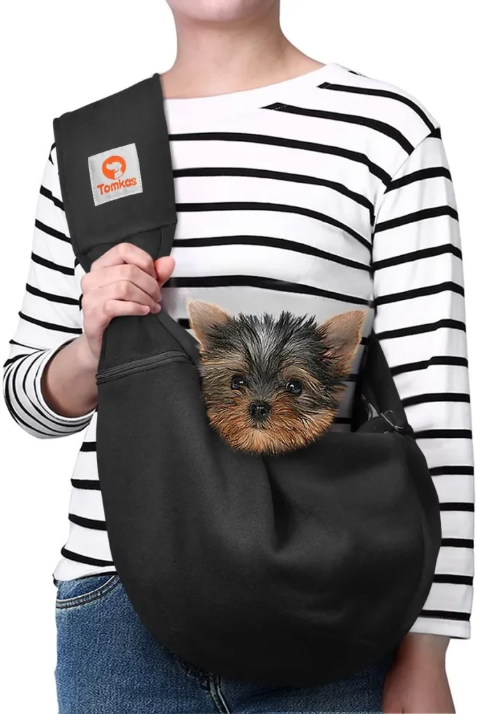 Dog sling carrier