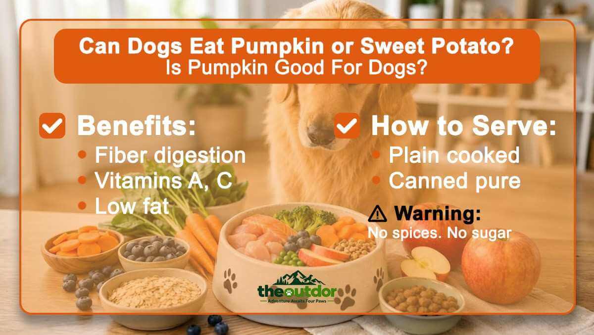 Pumpkin vs Sweet Potato for Dogs