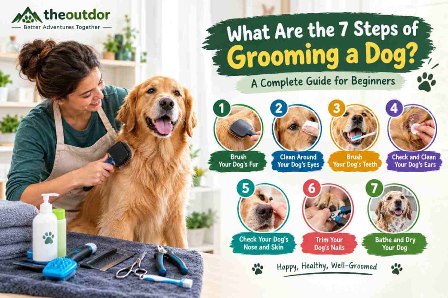 7 Steps to Grooming a Happy Dog