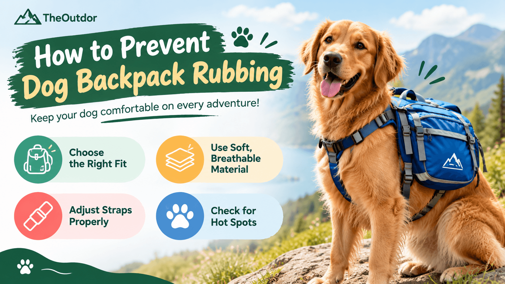 Dog Backpack Comfort Tips