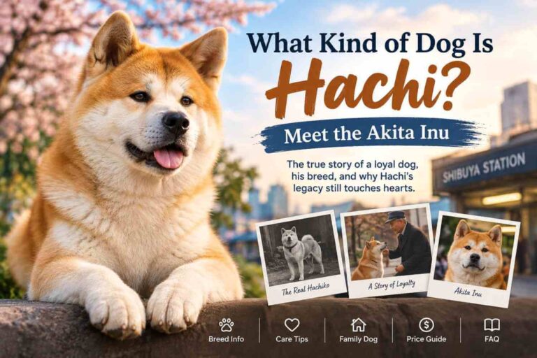 what kind of dog is hachi
