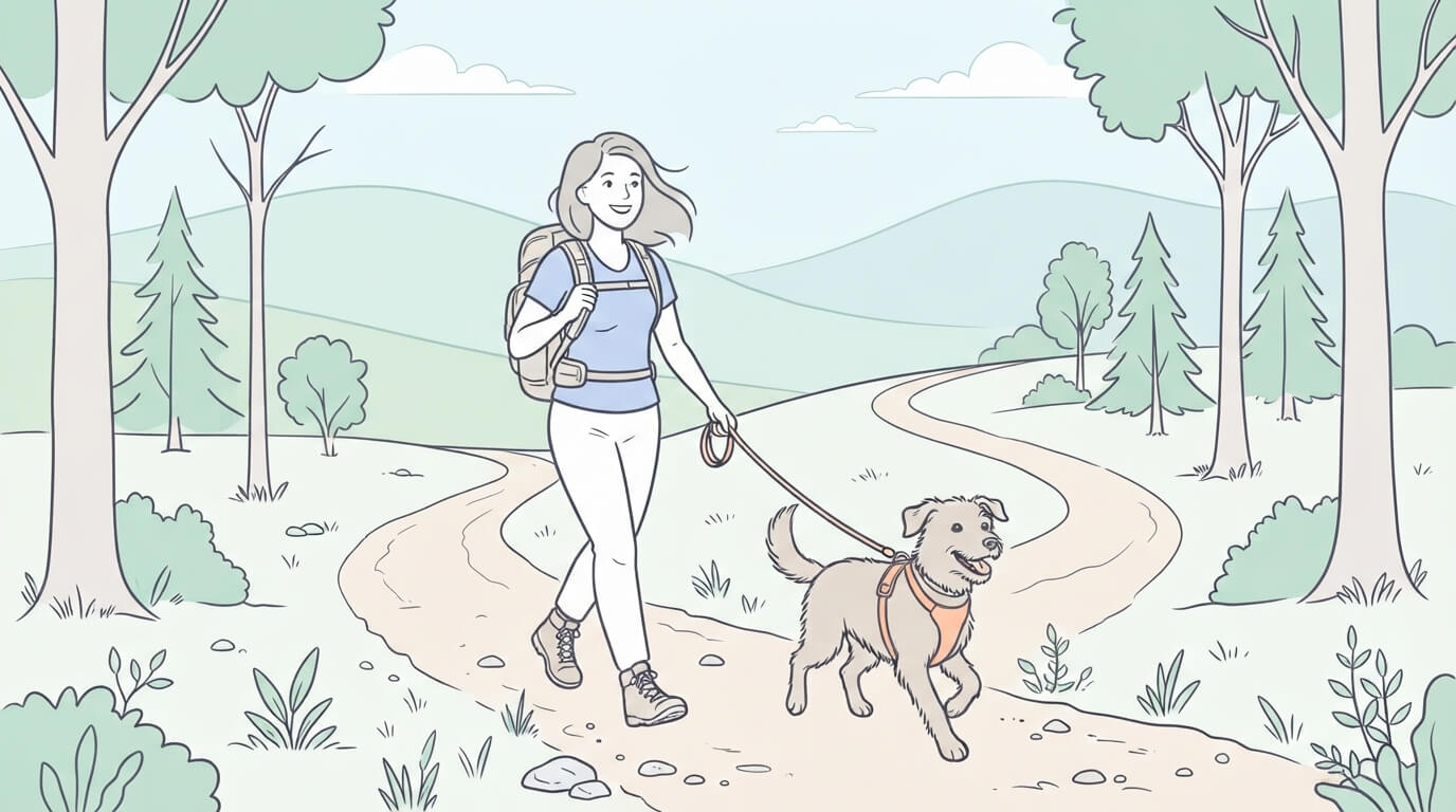 hiking with a dog tips